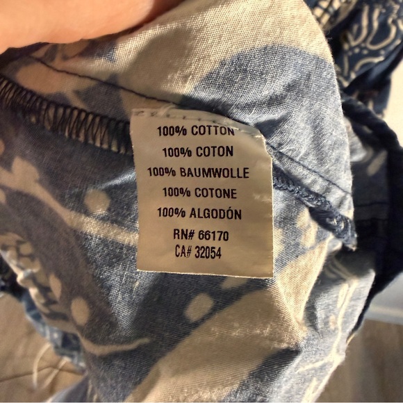 Conditions Apply Printed Puff-Sleeved Midi Dress - Picture 7 of 7